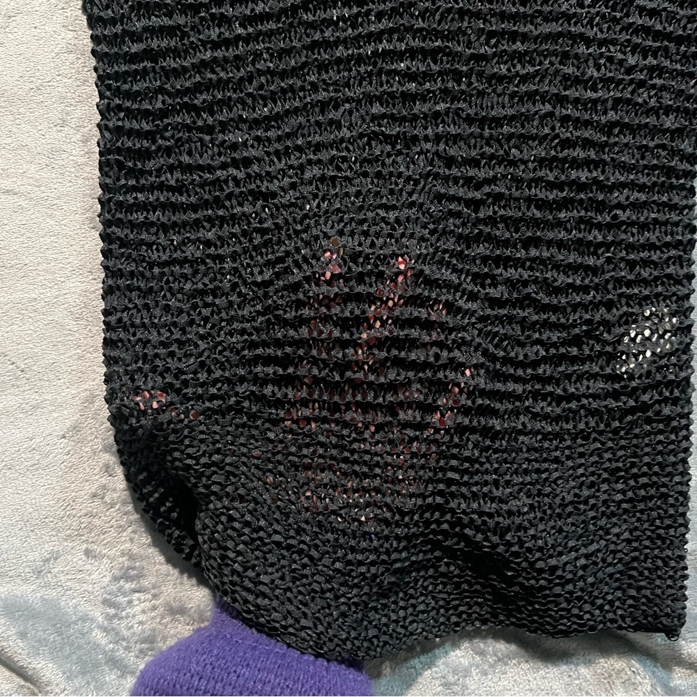 DKNY Black Knit Top - Picture 6 of 6